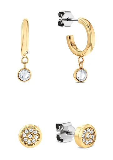 Tommy Hilfiger Originální set pozlacených náušnic 2780976