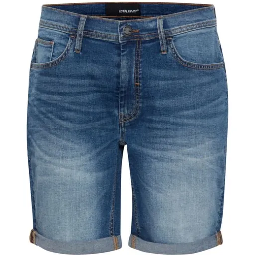 BLEND DENIM Pánské šortky, modrá, velikost XXXL