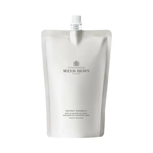 Molton Brown Náhradní náplň pro sprchový gel Heavenly Gingerlily (Bath & Shower Gel Refill) 400 ml