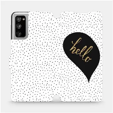 Flipové pouzdro na mobil Samsung Galaxy S20 FE - M013P Golden hello (5903516466009)