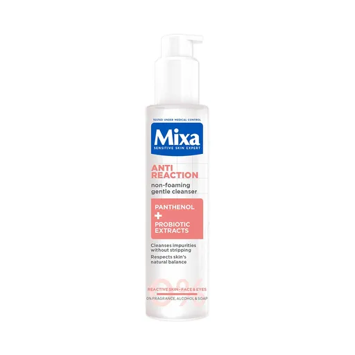 Mixa Zklidňující čisticí gel Anti-Reaction Cleanser 150 ml
