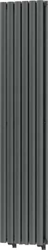 MEXEN Dallas otopný žebřík/radiátor 1600 x 360 mm, 1039 W, antracit W214-1600-360-00-66