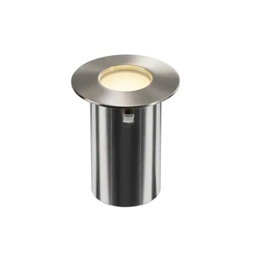 BIG WHITE (SLV) TRAIL-LITE® 60 samostatné svítidlo do země, 3000 K, IP67, kulaté, nerezová ocel / hliník 1008842