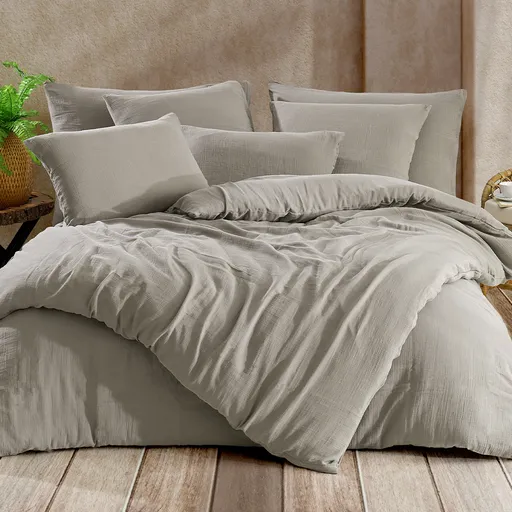 4Home Mušelínové povlečení Sand, 160 x 200 cm, 70 x 80 cm