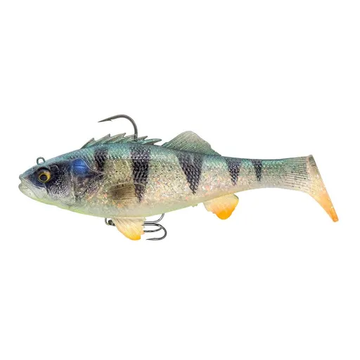 Savage Gear Gumová nástraha 3D Perch RTF Ghost Silver - 12,5cm  37g,Savage Gear Gumová nástraha 3D Perch RTF Ghost Silver - 12,5cm  37g