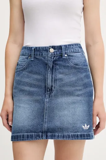 Džínová sukně adidas Originals Denim Mini Skt
