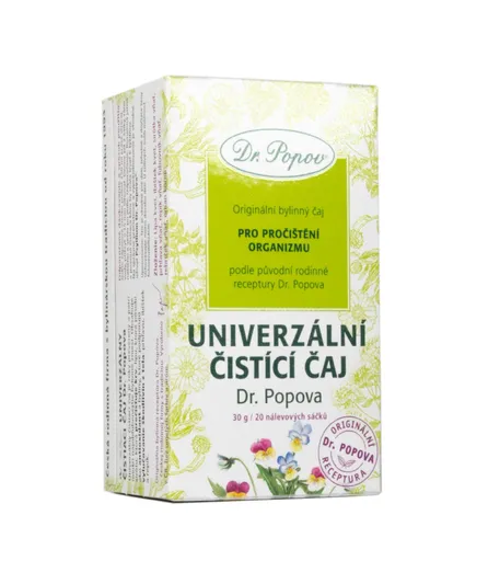 Dr. Popov Univerzální čisticí čaj 20x1,5 g