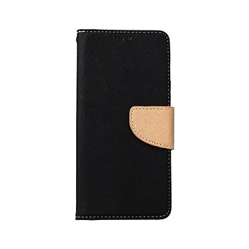 TopQ Pouzdro Samsung A53 5G knížkové černo-zlaté 73845 (Sun-73845)