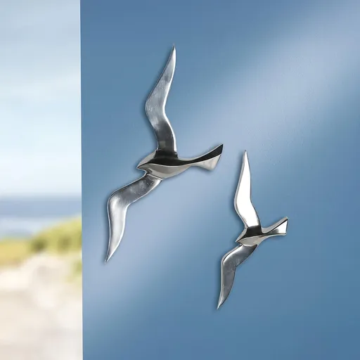 Gilde Nástěnná dekorace Létající pták, 34 cm