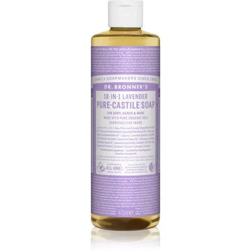 Dr. Bronner’s Lavender tekuté univerzální mýdlo 475 ml