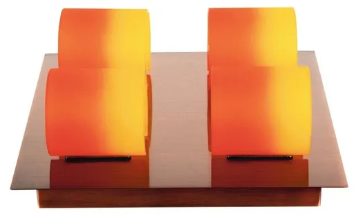 Stropní svítidlo Ambra měděné stropní svítidlo 4XG9/40W 230V