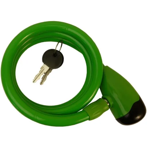 HAVEN COLOURFUL 10 x 120 Zámek na kolo, zelená, velikost