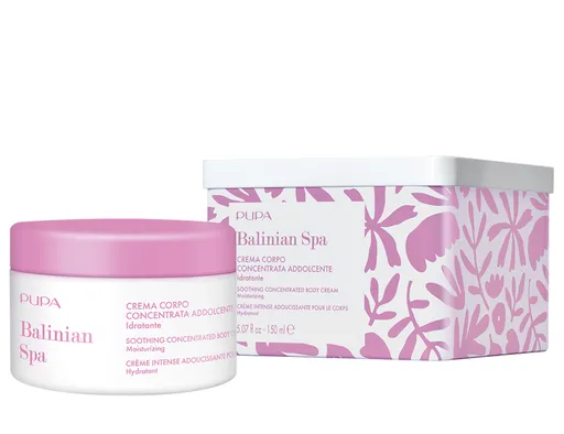 PUPA Milano Zklidňující tělový krém v krabičce Balinian Spa (Soothing Concentrated Body Cream) 150 ml