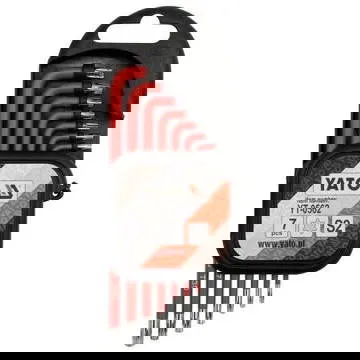 YATO  klíčů TORX s otvorem 7 ks (YT-0562)