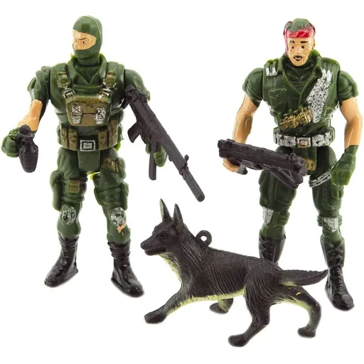 Sada vojáci s doplňky plast CZ design