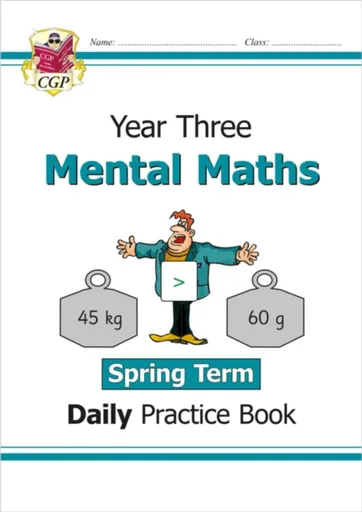 KS2 Mental Maths Year 3 Daily Practice Book: Spring Term - CGP Books