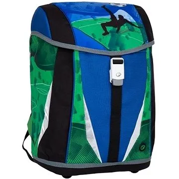 Klučičí školní aktovka fotbal Bagmaster Polo 7 B (8591805007308)