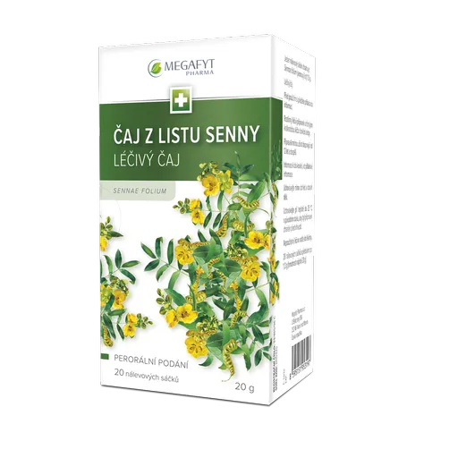 Megafyt Čaj z listu senny nálevové sáčky 20x1 g