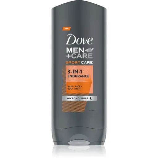 Dove Men+Care Sport Care sprchový gel pro muže 3 v 1 400 ml