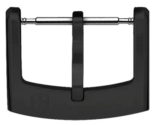 Trnová spona Biatec | ocelová DLC černá - 18 mm