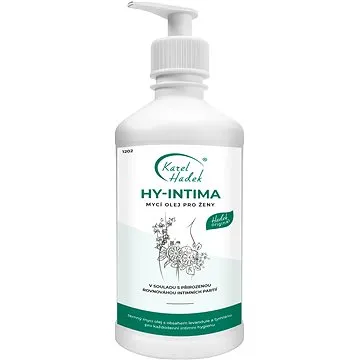 KAREL HADEK HY-Intima Mycí olej pro ženy 500 ml (8592979103230)