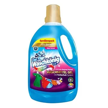 DER WASCHKÖNIG Prací gel Color 3,3 l  (94 praní) (4260418930429)