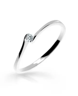 Cutie Jewellery Zásnubní prsten z bílého zlata Z6727-2947-10-X-2 55 mm