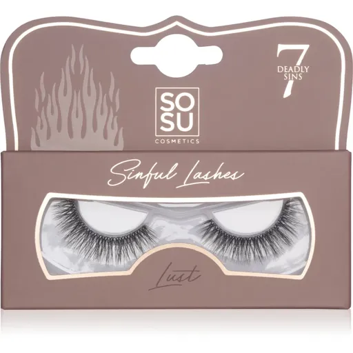 SOSU Cosmetics 7 Deadly Sins Lashes umělé řasy Lashes Lust 1 ks