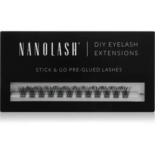 Nanolash DIY Eyelash Extensions sada na domácí prodloužení řas Classy 36 ks