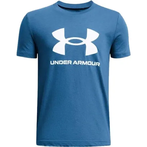 Under Armour SPORTSTYLE LOGO Chlapecké triko, modrá, velikost XL