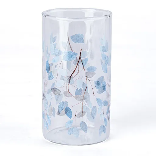 Sklenice MODRÉ KVĚTY 320 ml
