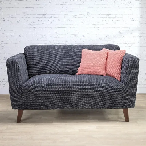 Super strečové potahy NIAGARA korálová povlaky na polštářky 2 ks ( 40 x 40 cm)