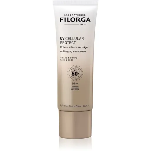 FILORGA UV CELLULAR-PROTECT FACE & BODY opalovací krém na obličej a tělo SPF 50+ 125 ml