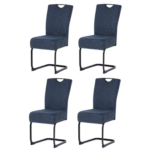 Sada jídelních židlí DCL-E2008 BLUE2, 4 ks