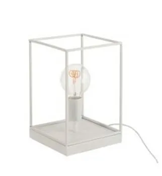 Stolní lampa z bílého kovového rámu Tilde S - Ø 20,5*30,5 cm J-Line by Jolipa