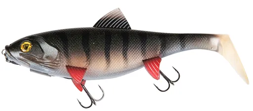 Fox rage gumová nástraha giant replicant wobble uv young perch 27 cm 218 g
