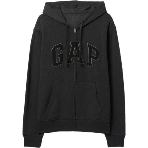 GAP V-FRCH HERITAGE LOGO Pánská mikina, tmavě šedá, velikost