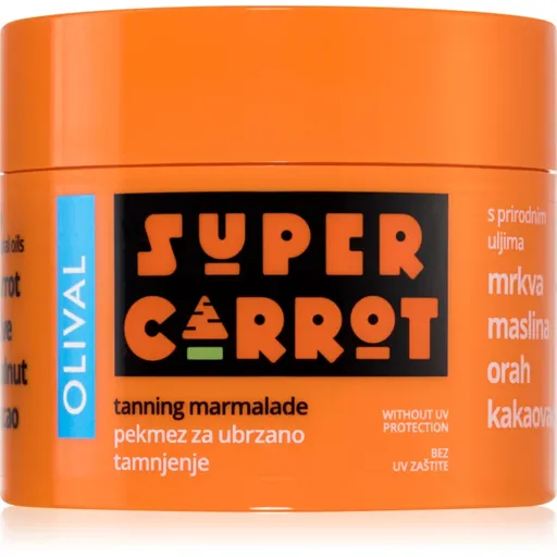 Olival SUPER Carrot Tanning Jam přípravek k urychlení a prodloužení opálení bez ochranného faktoru 100 ml