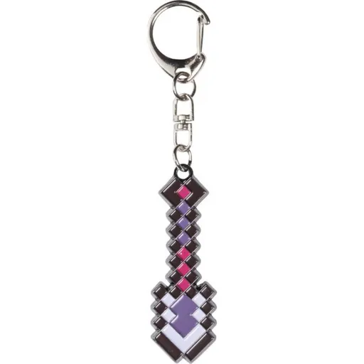 Minecraft kovový přívěšek klíč