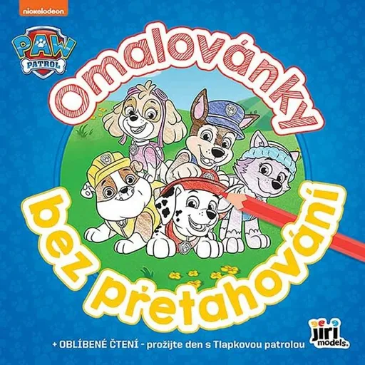 Omalovánky bez přetahování -Tlapková patrola