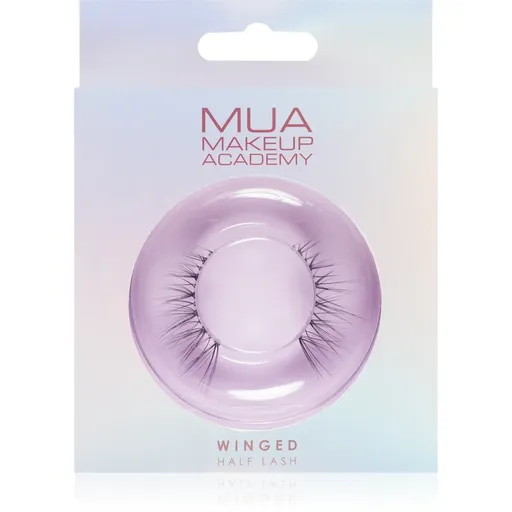 MUA Makeup Academy Half Lash Winged umělé řasy 2 ks