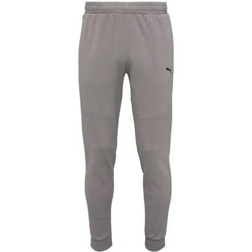 Puma TECH PANTS DK Pánské tepláky, tmavě šedá, velikost