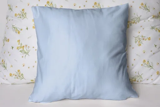 Polášek Jednobarevný povlak na polštář Jersey - Modrá | 40 x 40 cm