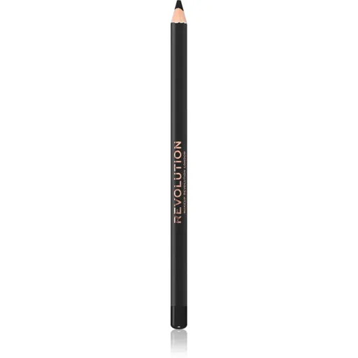 Makeup Revolution Kohl Eyeliner kajalová tužka na oči odstín Black 1.3 g