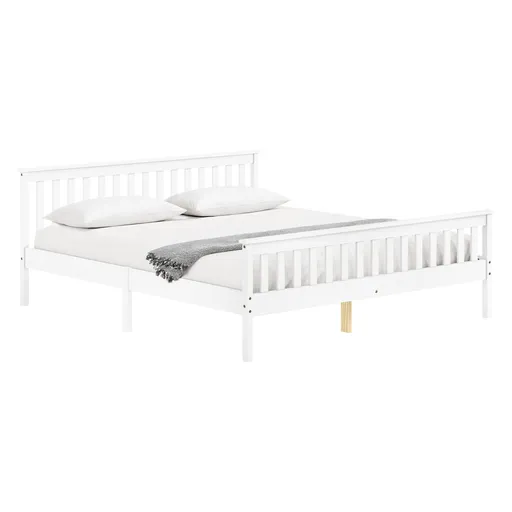 Dvoulůžko TORINO 180x200 bílý lak