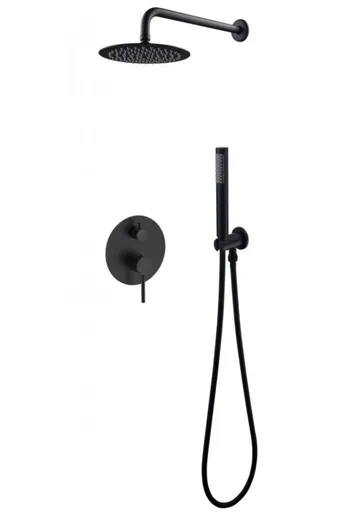 BESCO Podomítkový sprchový set SLIM DECCO/ILLUSION II Černá BABPDIIICZ