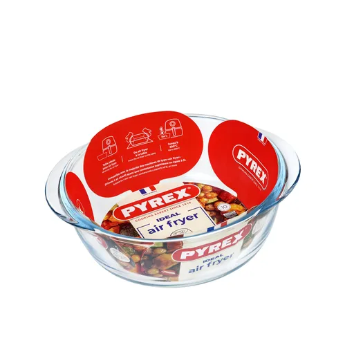 Skleněná mísa do horkovzdušné trouby PYREX 20cm/1l., borosilikát