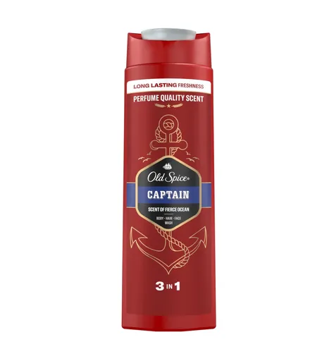 Old Spice Captain Pánský sprchový gel 3v1 400 ml