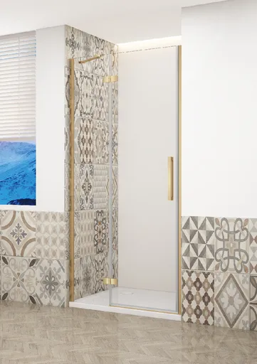 GELCO TRINITY GOLD dveře do niky levé, 1000 čiré sklo, GT1210CL-G GT1210CL-G