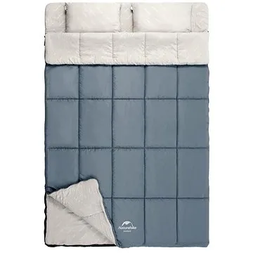 Naturehike dvojitý spací pytel HD250 3500g - modrý (NH21MSD05M)